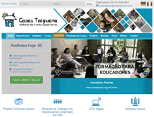 Tablet Screenshot of casataiguara.org.br